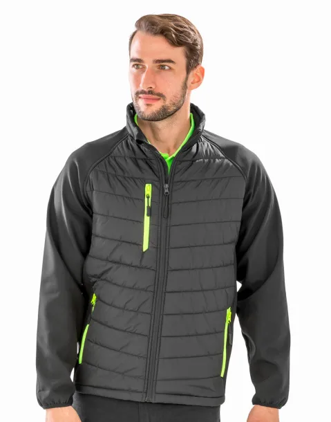  Black Compass Padded Softshell - Result Recycled