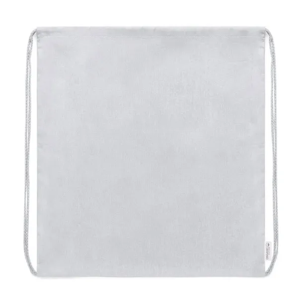  Organic cotton drawstring bag Bijela