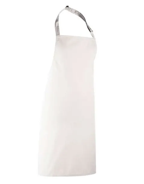  'COLOURS COLLECTION’ BIB APRON - Premier White