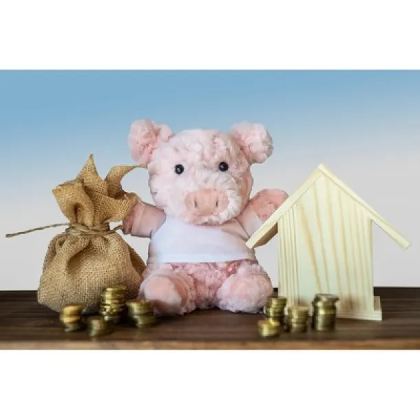 Tailyssia Plush piggy pink