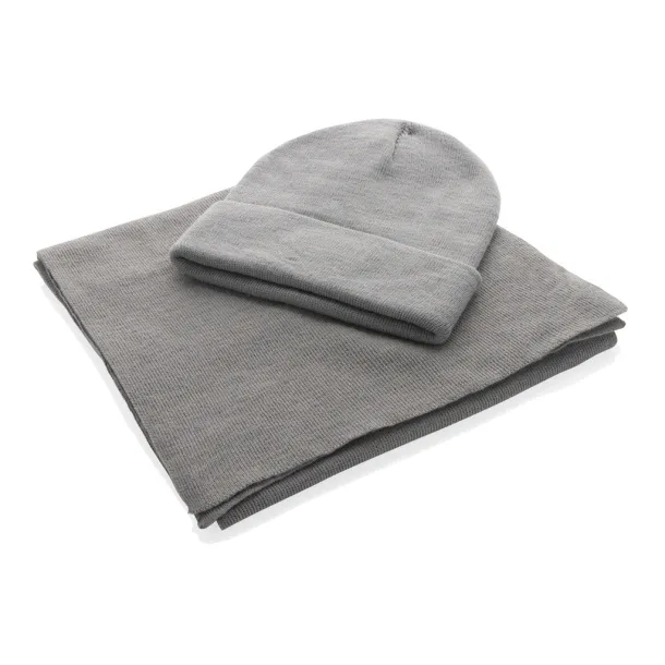  Elles AWARE™ Polylana® scarf 180x30cm - XD Collection grey 