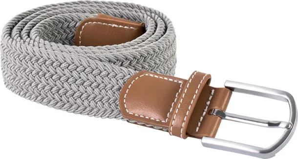  BRAIDED ELASTICATED BELT - K-UP Light Grey