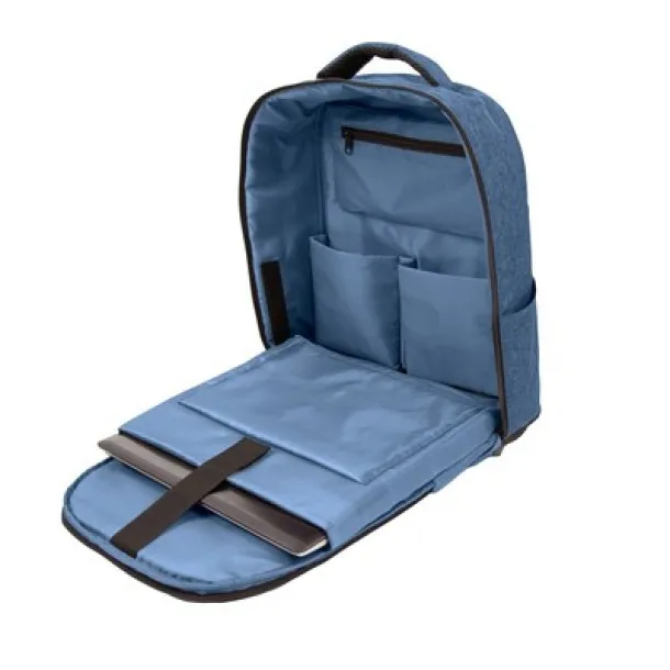  RPET 15,6" laptop backpack B'RIGHT navy blue