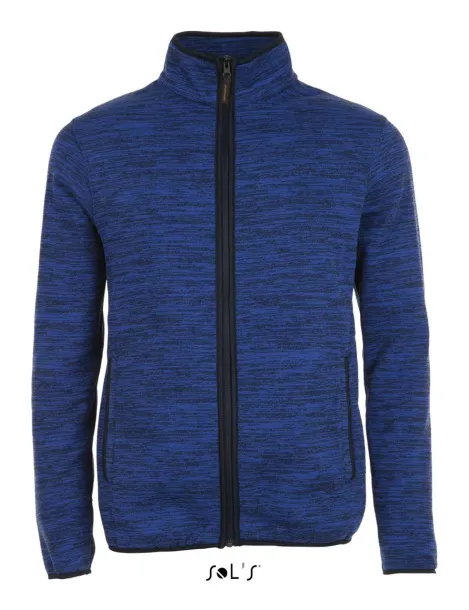 SOL'S TURBO  KNITTED FLEECE JACKET - SOL'S Bugatti Blue Navy Pro