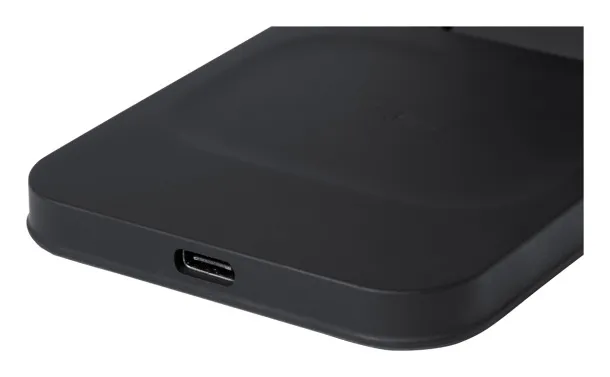 Zibat wireless charger station Black