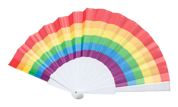 Rupaul RPET hand fan Multicolour