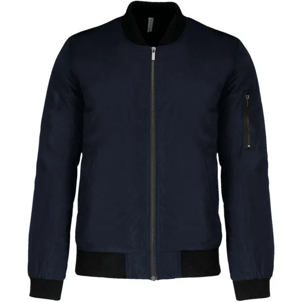  MEN'S BOMBER JACKET - Kariban Navy