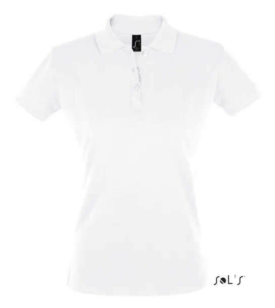SOL'S PERFECT Ženska polo majica kratkih rukava, 180 g/m2 - SOL'S Bijela