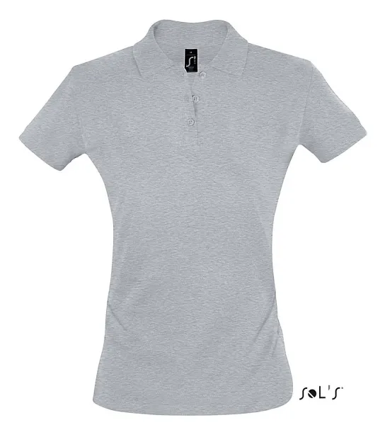 SOL'S PERFECT Ženska polo majica kratkih rukava, 180 g/m2 - SOL'S Grey Melange