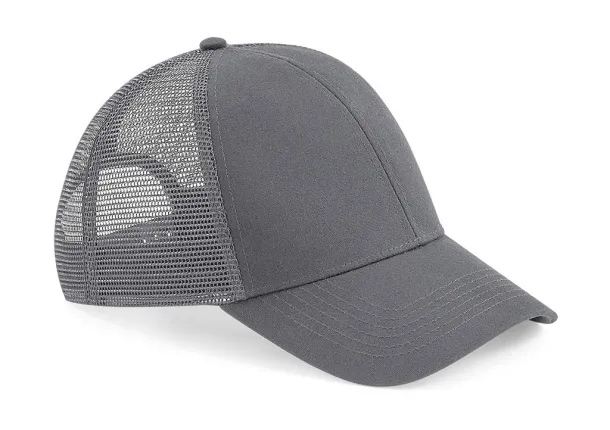  Organic Cotton Trucker - Beechfield Graphite Grey