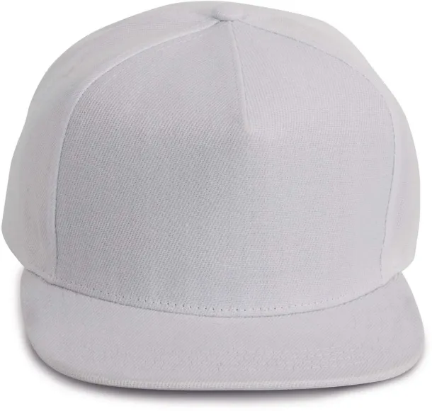  SNAPBACK CAP - 5 PANELS - K-UP White White