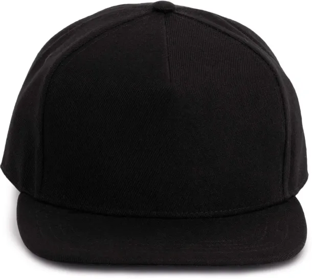  SNAPBACK CAP - 5 PANELS - K-UP Black Black