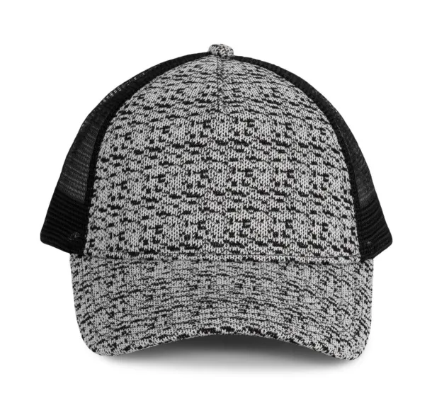  Šilterica - 5 panela - K-UP White&Black Heather Crna