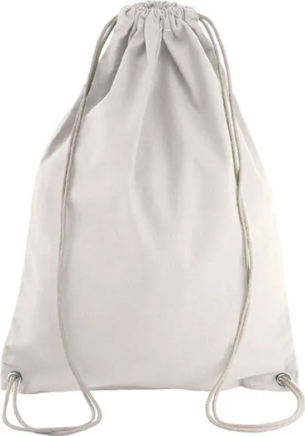  COTTON DRAWSTRING BACKPACK 130 g/m2 - Kimood Natural
