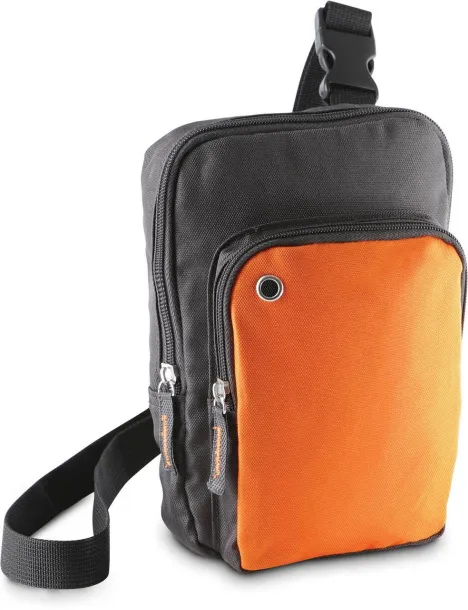  SHOULDER BAG - Kimood Tamno siva Orange