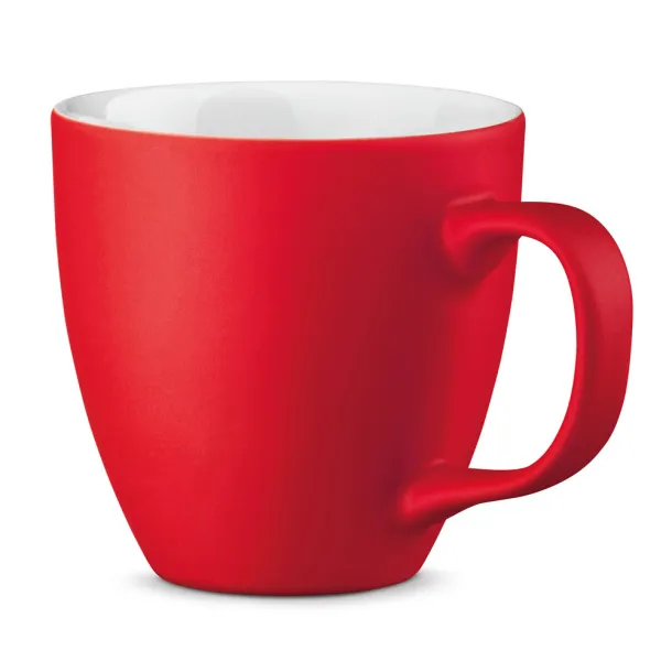 PANTHONY MAT šalica, 450 ml Crvena