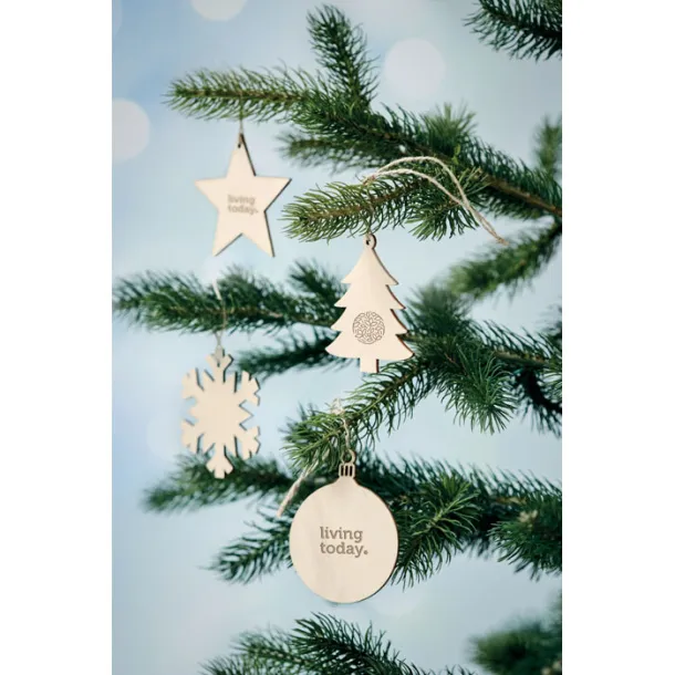 BALY Wooden Tree bauble hanger Wood