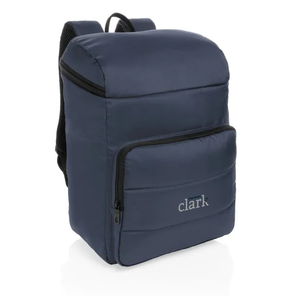  Impact AWARE™ RPET cooler backpack - XD Xclusive Navy Blue 