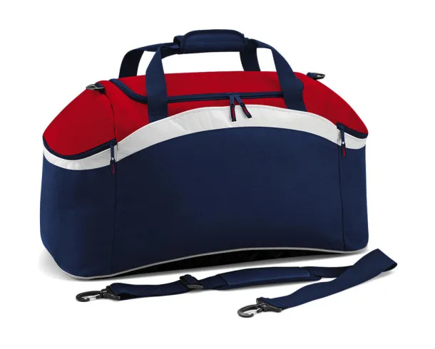  Teamwear Holdall - Bagbase French Navy Classic Red