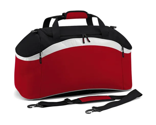  Teamwear Holdall - Bagbase Classic Red Black