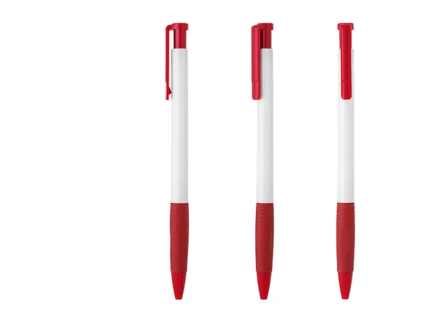 4001 Plastic ballpoint pen Red