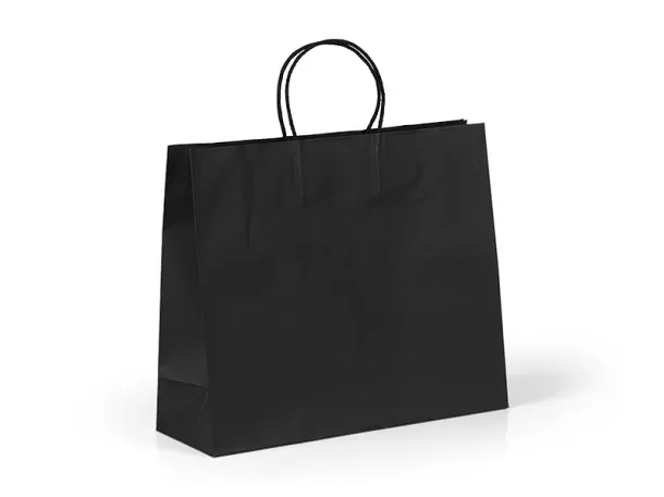 PERLA paper bag - BRUNO Black