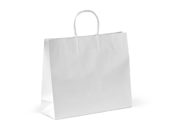 PERLA paper bag - BRUNO White