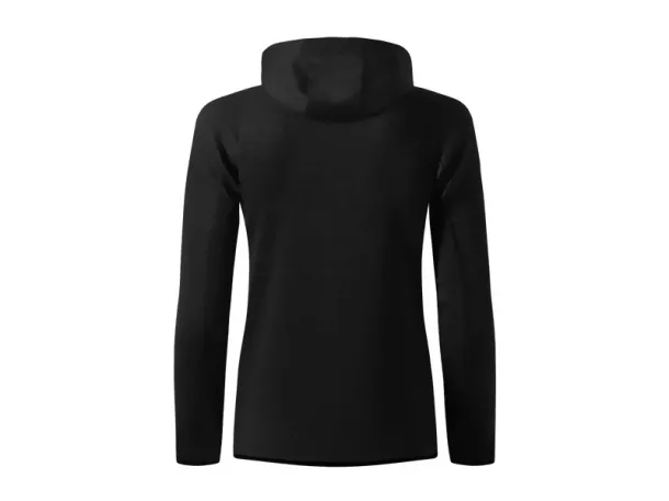 COOPER LADY Ženski mélange hoodie, 280 g/m² - EXPLODE Crna