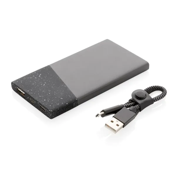  Swiss Peak 5.000 mAh pocket powerbank Black