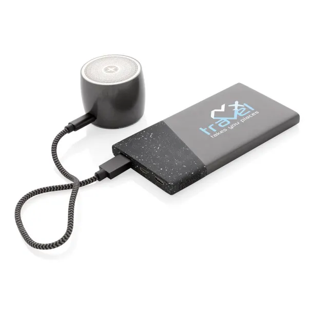  Swiss Peak 5.000 mAh pocket powerbank Black