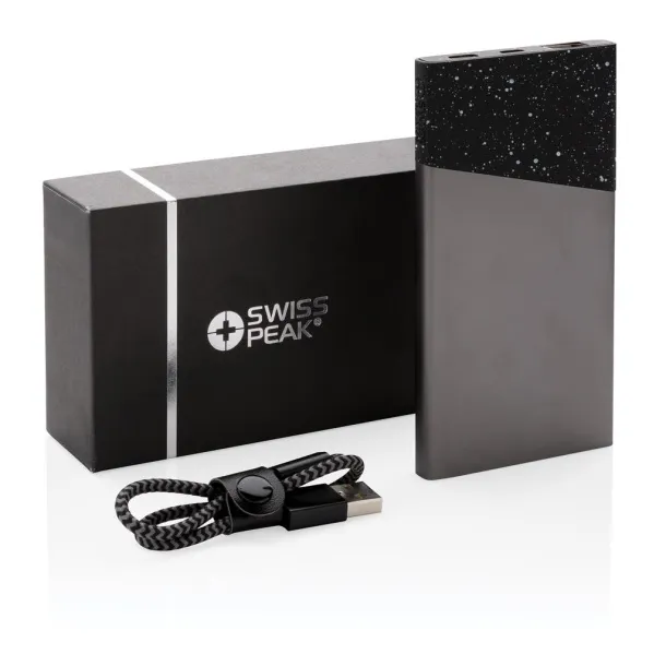  Swiss Peak 5.000 mAh pocket powerbank Black