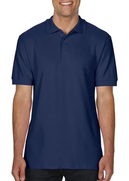  Premium Cotton Double Piqué Polo - Gildan Navy