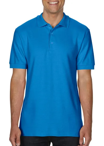  Premium Cotton Double Piqué Polo - Gildan Sapphire