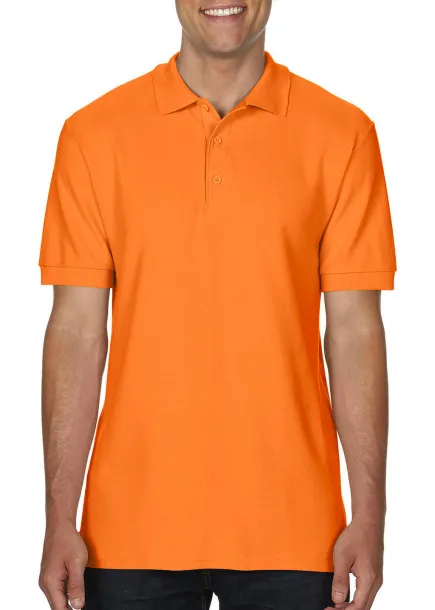  Premium Cotton Double Piqué Polo - Gildan Tangerine