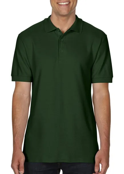  Premium Cotton Double Piqué Polo - Gildan Forest Green