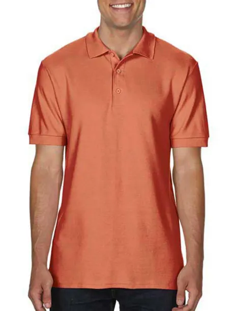  Premium Cotton Double Piqué Polo - Gildan Terracotta