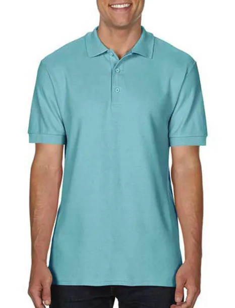  Premium Cotton Double Piqué Polo - Gildan Chalky Mint