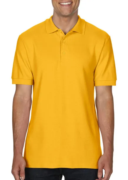  Premium Cotton Double Piqué Polo - Gildan Gold