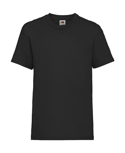  Valueweight dječja kratka majica, 165 g/m² - Fruit of the Loom Crna