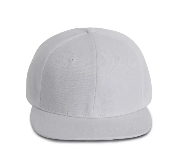  SNAPBACK CAP - 6 PANELS - K-UP White White