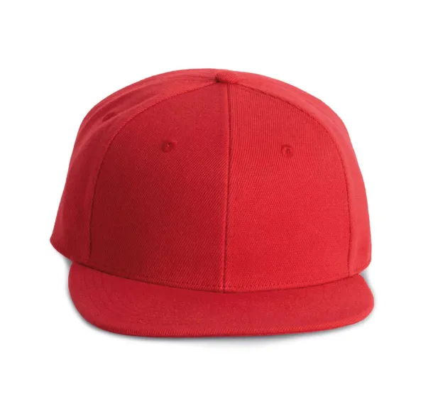  SNAPBACK CAP - 6 PANELS - K-UP Red Red