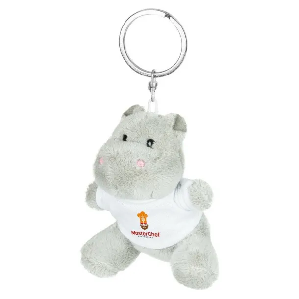 Patsy Plush hippo, keyring A69F99