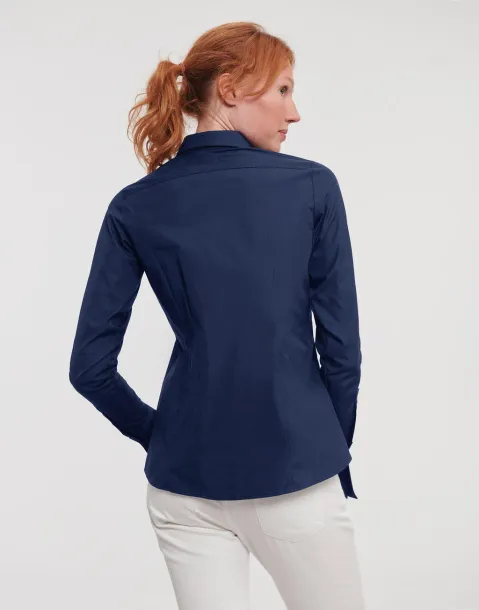  Ladies' LS Ultimate Stretch Shirt - Russell Collection