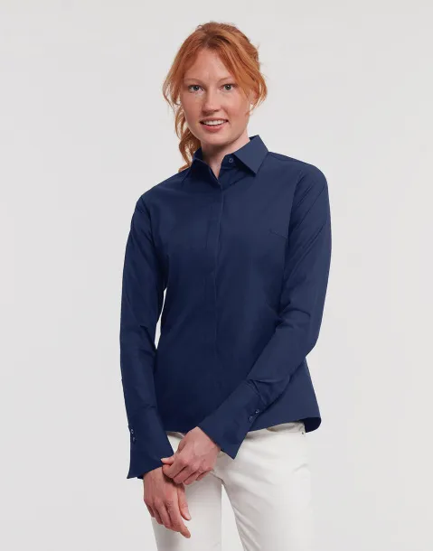  Ladies' LS Ultimate Stretch Shirt - Russell Collection