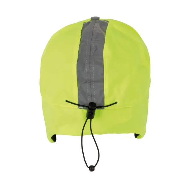  NEON WINTER CAP - 6 PANELS - Designed To Work Fluorescent Yellow