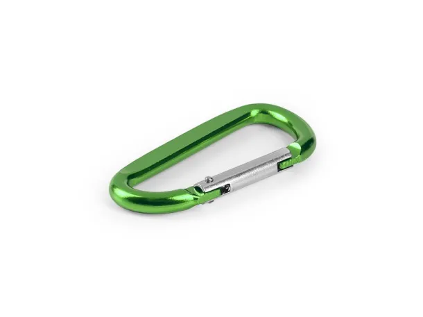 CARRY MINI Karabiner za ključeve Kelly zelena