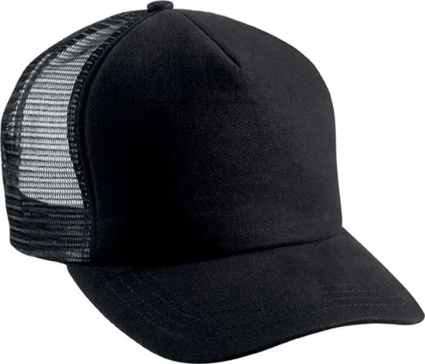  TRUCKER CAP - 5 PANELS - K-UP Black Black