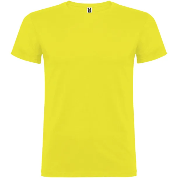 Beagle short sleeve men's t-shirt - Roly Yellow