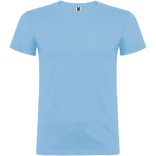 Beagle short sleeve men's t-shirt - Roly Sky blue