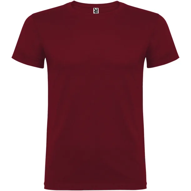 Beagle short sleeve men's t-shirt - Roly Garnet